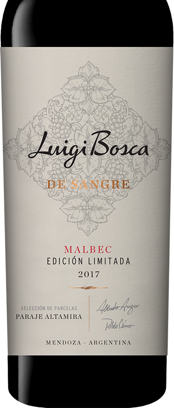 DE SANGRE Malbec Paraje De Altamira Ed Limitada Luigi Bosca